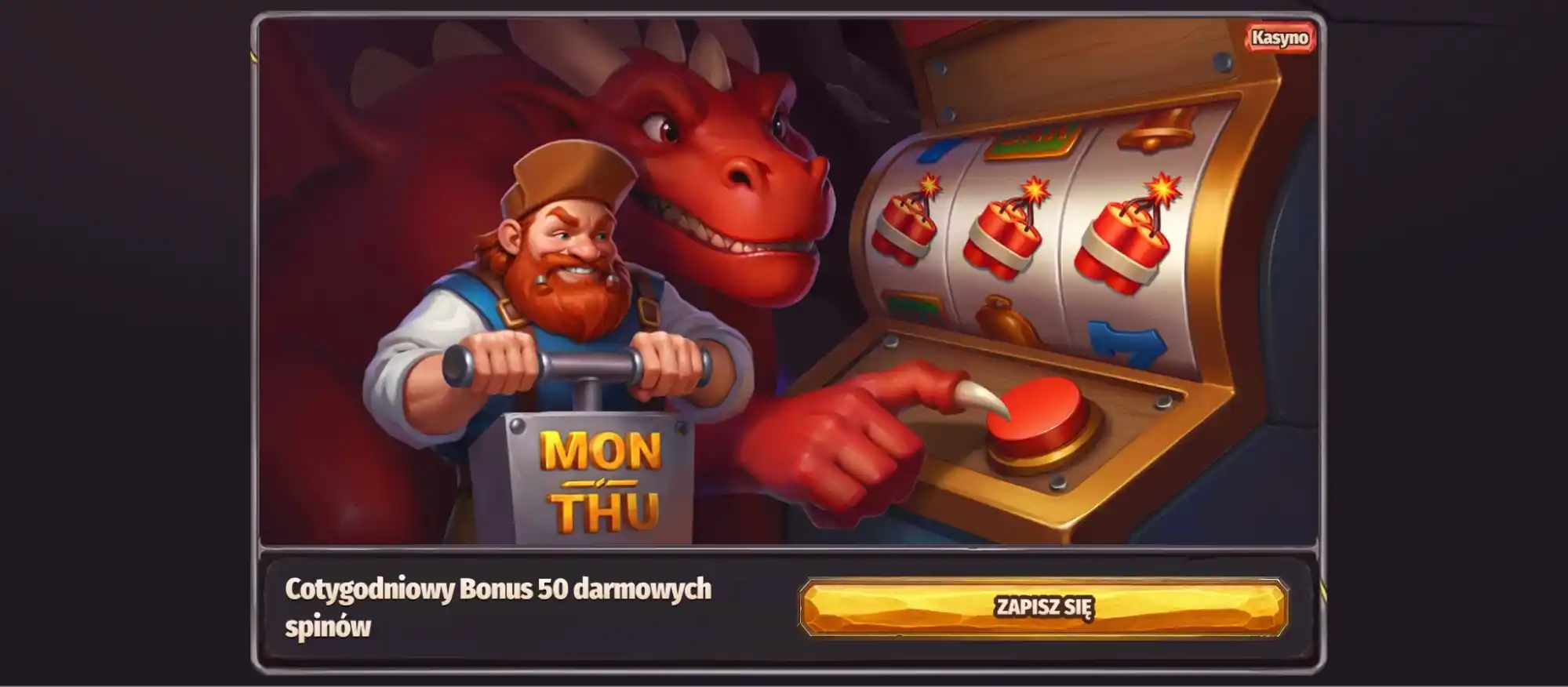 dragonia cotygodniowy bonus