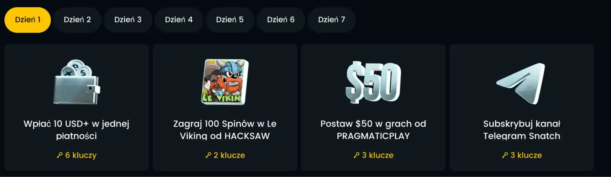 snatch tygodniowe promocje