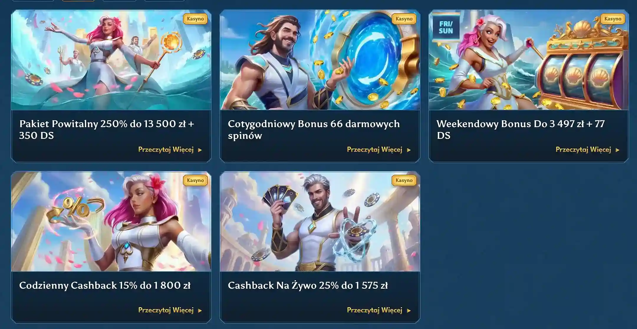 casea casino bonusy